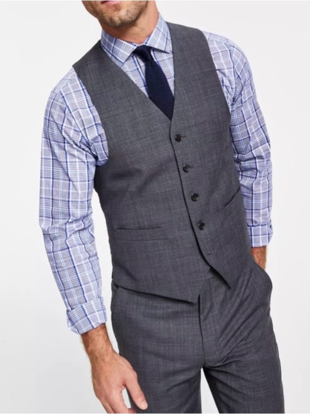 NWT Lauren Ralph Lauren Men’s Hitchcock Wool Blend Vest